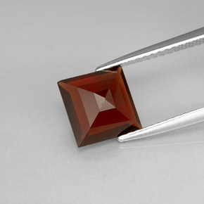 2,30 ctw natürlicher roter Pyrop, Quadrat, VS