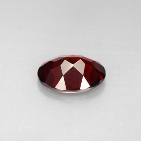 2,57 ctw natürlicher roter Pyrop, Oval Schliff, VVS-VS