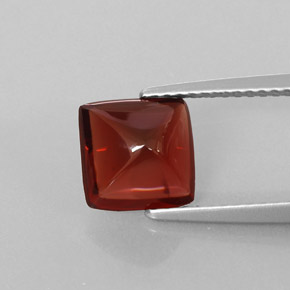 2,43 ctw natürlicher roter Pyrop, Transparent, Transparent / Lichtdurchlässig
