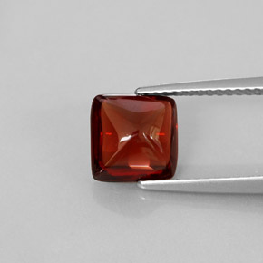 2,41 ctw natürlicher roter Pyrop, Transparent, Transparent / Lichtdurchlässig