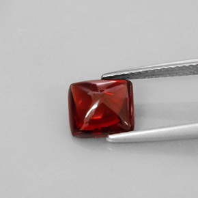 2,41 ctw natürlicher roter Pyrop, Transparent, Transparent / Lichtdurchlässig