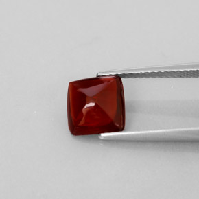 2,13 ctw natürlicher roter Pyrop, Transparent, Transparent / Lichtdurchlässig