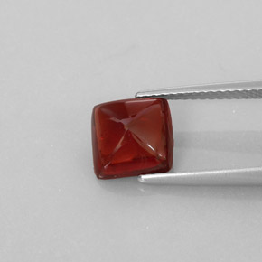 2,94 ctw natürlicher roter Pyrop, Transparent, Transparent / Lichtdurchlässig