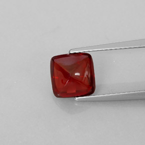 2,63 ctw natürlicher roter Pyrop, Transparent, Transparent / Lichtdurchlässig