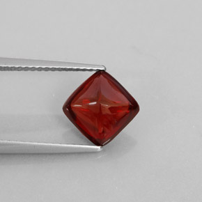 2,63 ctw natürlicher roter Pyrop, Transparent, Transparent / Lichtdurchlässig