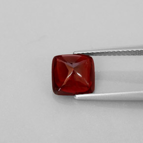 2,63 ctw natürlicher roter Pyrop, Transparent, Transparent / Lichtdurchlässig
