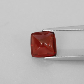 2,58 ctw natürlicher roter Pyrop, Transparent, Transparent / Lichtdurchlässig