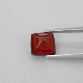 2,58 ctw natürlicher roter Pyrop, Transparent, Transparent / Lichtdurchlässig