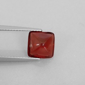 2,28 ctw natürlicher roter Pyrop, Transparent, Transparent / Lichtdurchlässig