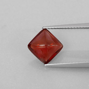 2,28 ctw natürlicher roter Pyrop, Transparent, Transparent / Lichtdurchlässig