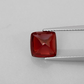 2,98 ctw natürlicher roter Pyrop, Transparent, Transparent / Lichtdurchlässig