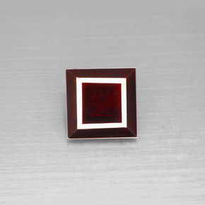 2,58 ctw natürlicher roter Pyrop, Quadrat, VS