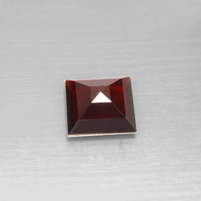 2,58 ctw natürlicher roter Pyrop, Quadrat, VS