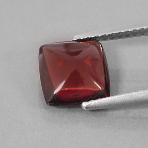 2,22 ctw natürlicher roter Pyrop, Transparent, Transparent / Lichtdurchlässig