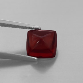2,40 ctw natürlicher roter Pyrop, Transparent, Transparent / Lichtdurchlässig