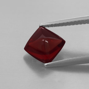 2,40 ctw natürlicher roter Pyrop, Transparent, Transparent / Lichtdurchlässig