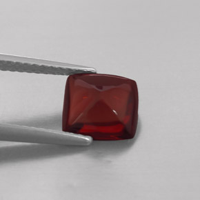 2,05 ctw natürlicher roter Pyrop, Transparent, Transparent / Lichtdurchlässig