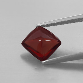 2,05 ctw natürlicher roter Pyrop, Transparent, Transparent / Lichtdurchlässig