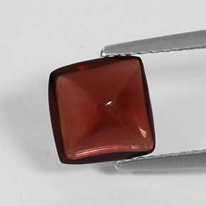 2,02 ctw natürlicher roter Pyrop, Transparent, Transparent / Lichtdurchlässig