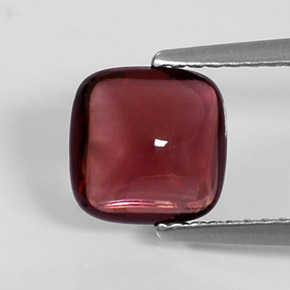 2,02 ctw natürlicher roter Pyrop, Transparent, Transparent / Lichtdurchlässig