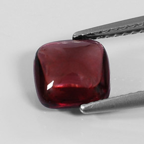 2,02 ctw natürlicher roter Pyrop, Transparent, Transparent / Lichtdurchlässig