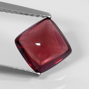 1,99 ctw natürlicher roter Pyrop, Transparent, Transparent / Lichtdurchlässig