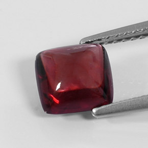 1,99 ctw natürlicher roter Pyrop, Transparent, Transparent / Lichtdurchlässig