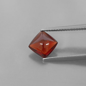 2,08 ctw natürlicher roter Pyrop, Transparent, Transparent / Lichtdurchlässig