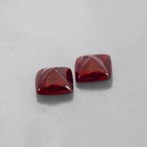  ct natürliche roter Pyrop-Edelsteine, Transparent, Transparent / Lichtdurchlässig