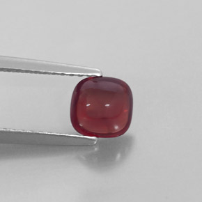 1,16 ctw natürlicher roter Pyrop, Transparent, Transparent / Lichtdurchlässig
