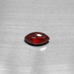 1,39 ctw natürlicher roter Pyrop, Transparent, Transparent / Lichtdurchlässig