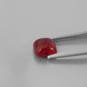 1,98 ctw natürlicher roter Pyrop, Transparent, Transparent / Lichtdurchlässig