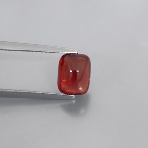 2,60 ctw natürlicher roter Pyrop, Transparent, Transparent / Lichtdurchlässig