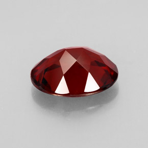 3,02 ctw natürlicher roter Pyrop, Oval Schliff, VVS-VS