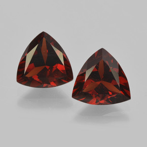  ct natürliche roter Pyrop-Edelsteine, Trillion, VS