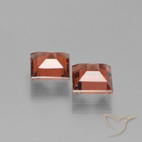 1.69 ct natürliche Merlot Rot Pyrop-Granat-Edelsteine, Quadrat, VVS-VS