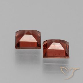 1.55 ct natürliche tiefrot Pyrop-Granat-Edelsteine, Quadrat, VS