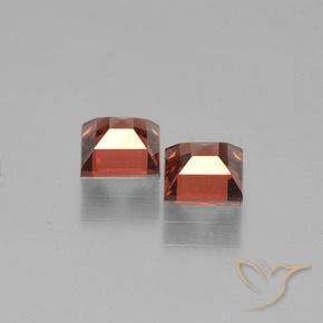 1.68 ct natürliche Scharlachrot Pyrop-Granat-Edelsteine, Quadrat, VS