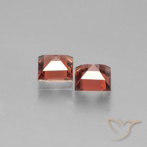 1.52 ct natürliche Scharlachrot Pyrop-Granat-Edelsteine, Quadrat, VS