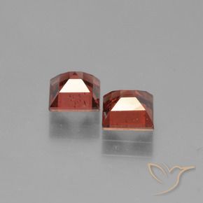1.78 ct natürliche Mittelrot Pyrop-Granat-Edelsteine, Quadrat, VS