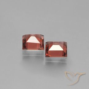 1.49 ct natürliche Mittelrot Pyrop-Granat-Edelsteine, Quadrat, VS
