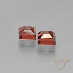 1.81 ct natürliche tiefrot Pyrop-Granat-Edelsteine, Quadrat, VVS-VS