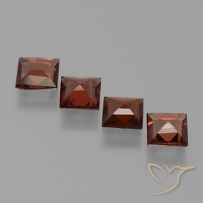 1.87 ct natürliche Merlot Rot Pyrop-Granat-Edelsteine, Quadrat, VS