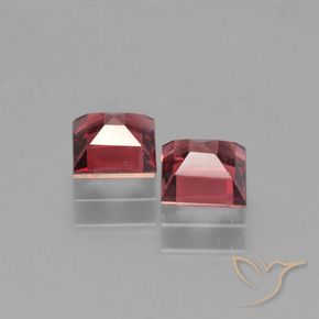 1.57 ct natürliche Merlot Rot Pyrop-Granat-Edelsteine, Quadrat, VVS-VS