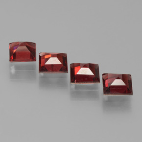  ct natürliche roter Pyrop-Edelsteine, Quadrat, VS