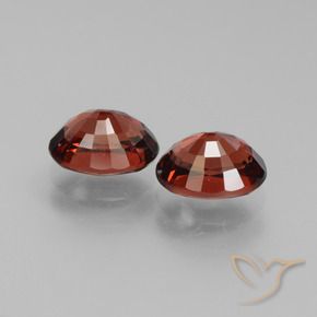 3.57 ct natürliche tiefrot Pyrop-Granat-Edelsteine, Oval, VVS-VS