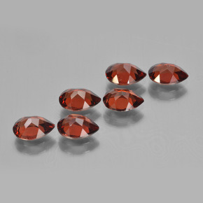 4,73 ct natürliche roter Pyrop-Edelsteine, Birnenform, VVS-VS