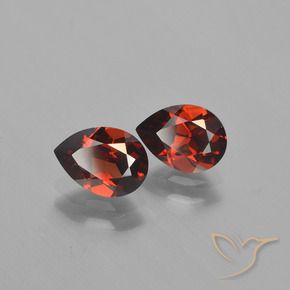 1.81 ct natürliche Merlot Rot Pyrop-Granat-Edelsteine, Birnenform, VVS-VS