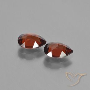 1.61 ct natürliche Merlot Rot Pyrop-Granat-Edelsteine, Birnenform, VVS-VS