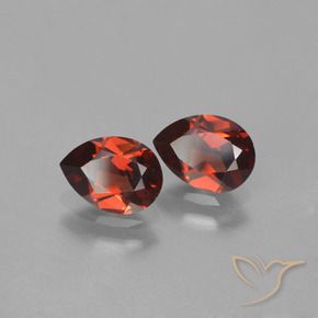 1.78 ct natürliche Merlot Rot Pyrop-Granat-Edelsteine, Birnenform, VS